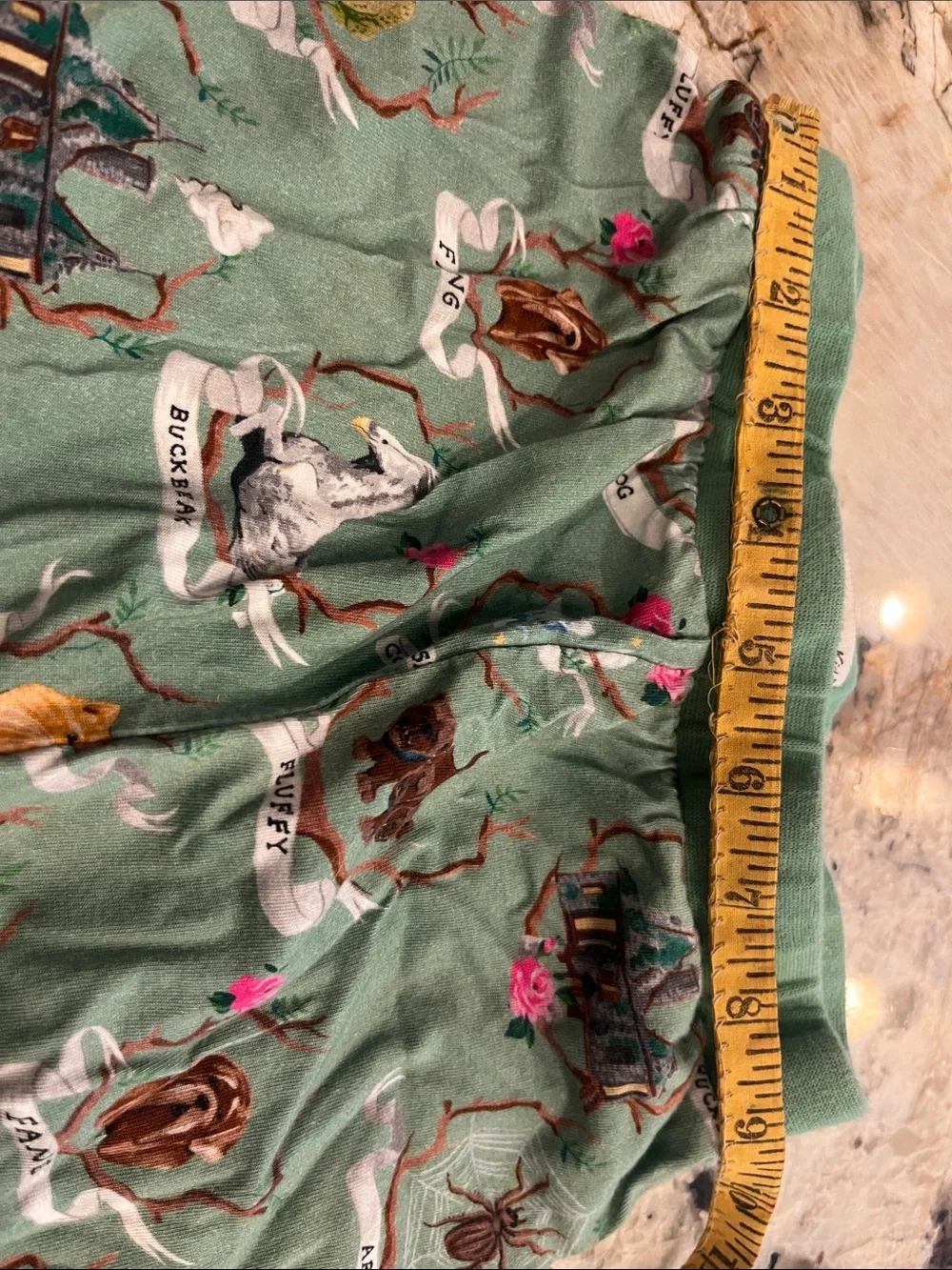 Green Harry Potter Print Pajama Set by Cath kids